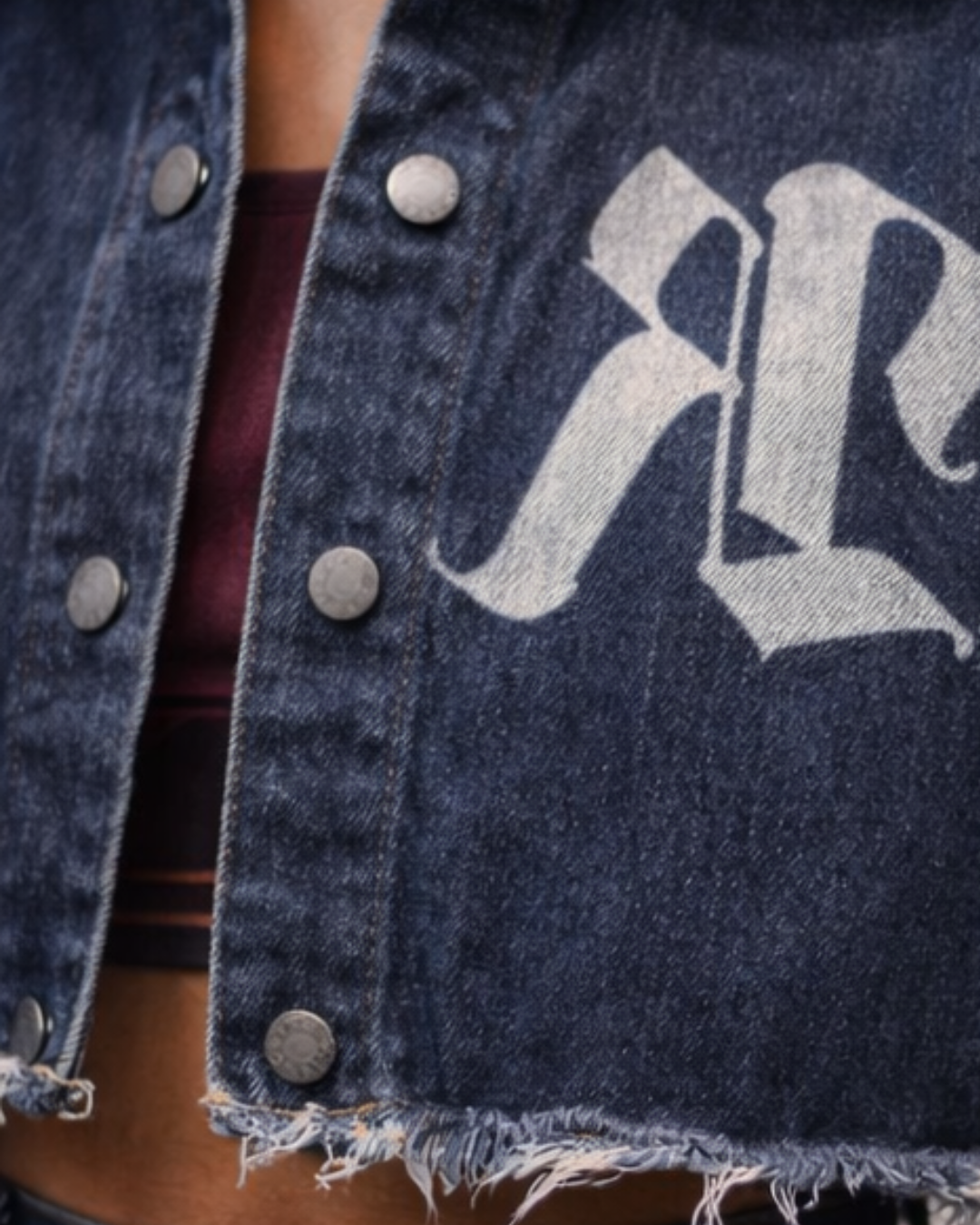 The Covenant Wide-Leg Denim Set